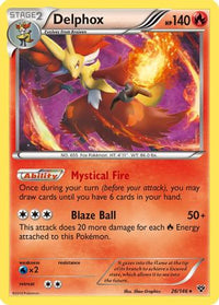 Delphox (26/146)  - XY Base Set Holofoil