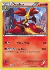 Delphox (10/39)  - Kalos Starter Set