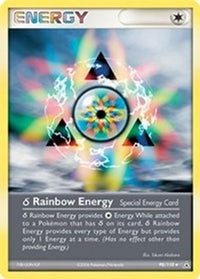 Rainbow Energy (98/110) (Espèces Delta) (Estampillé) [EX : Holon Phantoms] 