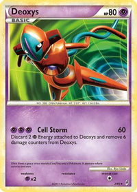Deoxys (2/95)  - Call of Legends Holofoil
