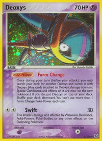 Deoxys (Speed Forme) (2/106)  - Emerald Holofoil