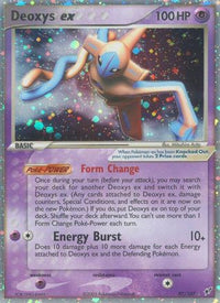 Deoxys ex (Normal Forme) (97/107) - Deoxys Holofoil