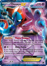 Deoxys EX (Team Plasma) (53/116)  - Plasma Freeze Holofoil