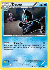 Dewott (38/113) - Legendary Treasures