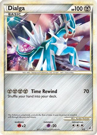 Dialga (Shiny) (SL2/95)  - Call of Legends Holofoil