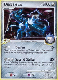 Dialga G (7/127) - Platinum Holofoil
