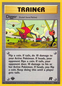 Digger (Rocket's Secret Machine) (75/82)  - Team Rocket Unlimited