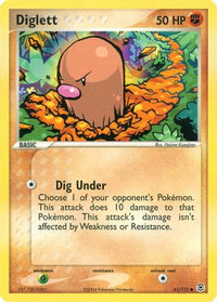 Diglett (61/112)  - FireRed & LeafGreen