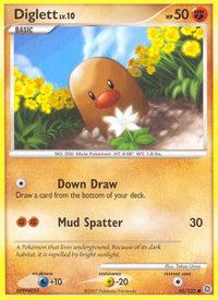 Diglett (85/132)  - Secret Wonders