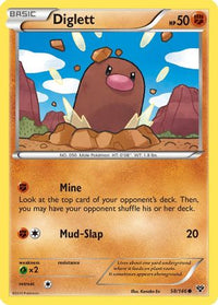 Diglett (58/146)  - XY Base Set