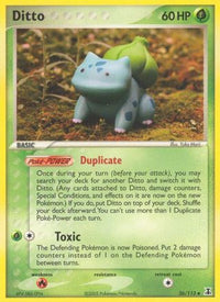 Ditto (Bulbasaur) (36/113)  - Delta Species