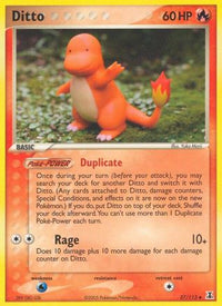 Ditto (Charmander) (37/113)  - Delta Species