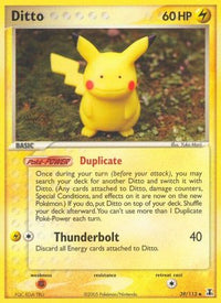 Ditto (Pikachu) (39/113) - Delta Species