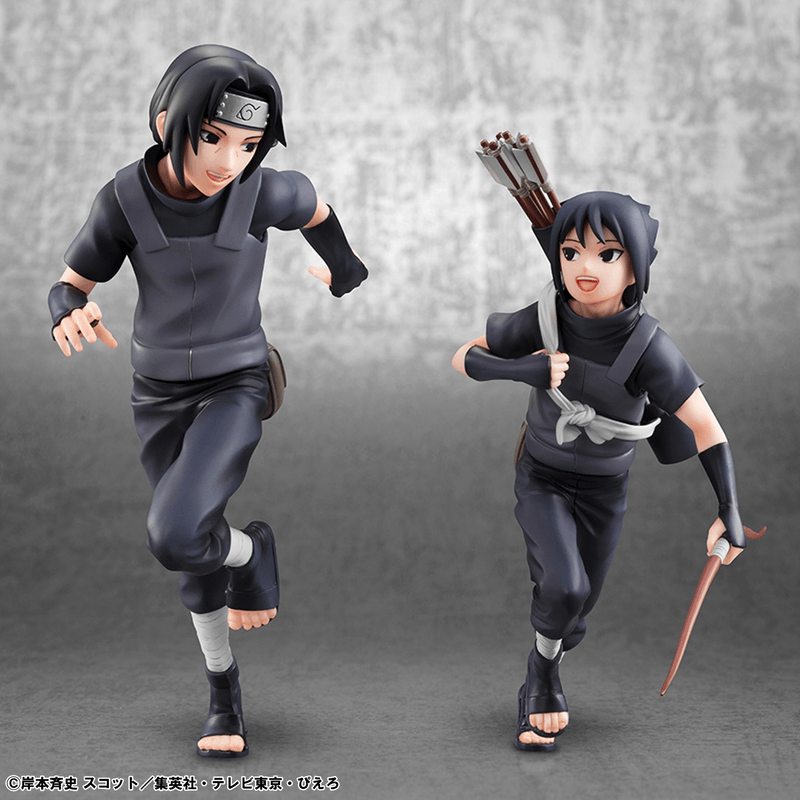 G.E.M. Series Naruto Shippuden Itachi Uchiha & Sasuke （Repeat） (Pre-Order)