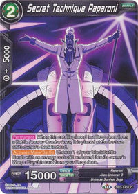 Secret Technique Paparoni (DB2-140) [Divine Multiverse] - POKÉ JEUX