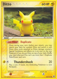 Ditto (Pikachu) (63/113)  - Delta Species