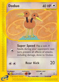 Doduo (73/147)  - Aquapolis