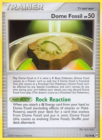 Dome Fossil (92/99) - Arceus