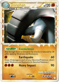 Donphan (Prime) (107/123) - HeartGold SoulSilver Holofoil