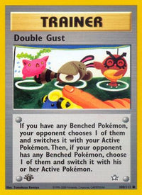 Double Gust (100/111) - Neo Genesis 1st Edition