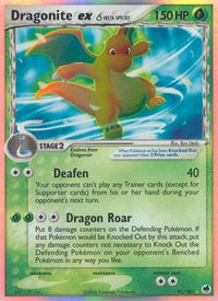 Dragonite ex (Delta Species) (91/101) - Dragon Frontiers Holofoil