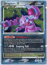 Drapion LV.X (123/127)  - Platinum Holofoil