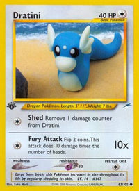 Dratini (63/105) [Neo Destiny 1ère édition] 