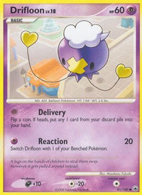 Drifloon (61/100) - Majestic Dawn