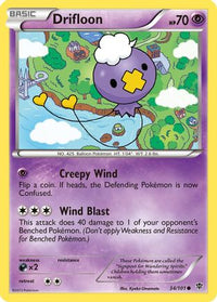 Drifloon (34/101) - Plasma Blast