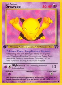 Drowzee (54/82)  - Team Rocket Unlimited