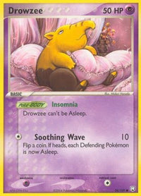 Drowzee (54/109) - Team Rocket Returns Reverse Holofoil
