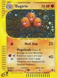 Dugtrio (10/165)  - Expedition Holofoil