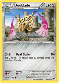 Doublade (#) (14) - XY Trainer Kit Bisharp & Wigglytuff