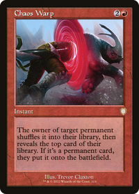 Chaos Warp (Rétro) [Commandant de guerre des frères] 