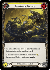 Breakneck Battery (Yellow) [WTR012-R] (Welcome to Rathe) Alpha Print Normal - POKÉ JEUX
