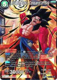 SS4 Son Goku, Conqueror of Evil (BT11-126) [Vermilion Bloodline 2nd Edition] - POKÉ JEUX
