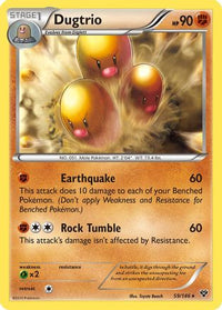 Dugtrio (59/146)  - XY Base Set
