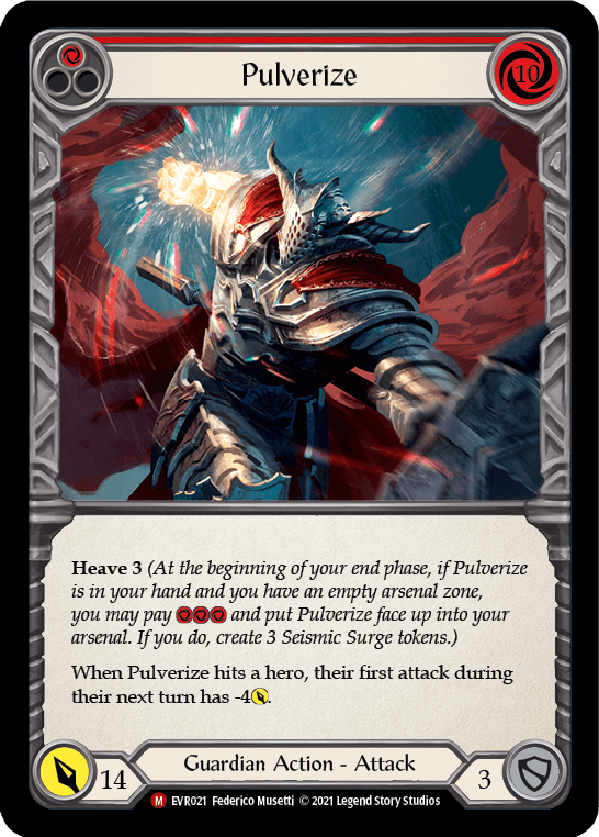 Pulverize [EVR021] (Everfest) 1st Edition Normal - POKÉ JEUX