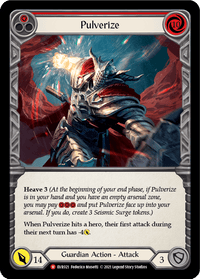 Pulverize [EVR021] (Everfest) 1st Edition Rainbow Foil - POKÉ JEUX