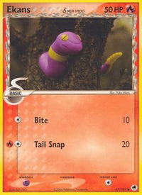 Ekans (Delta Species) (47/101) - Dragon Frontiers