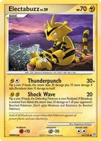Electabuzz (81/130) - Diamond and Pearl