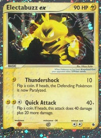 Electabuzz ex (97/109)  - Ruby and Sapphire Holofoil