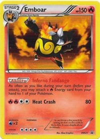 Emboar BW21 (BW21/101)  - Black and White Promos Holofoil