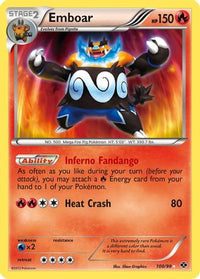 Emboar (100/99)  - Next Destinies Holofoil