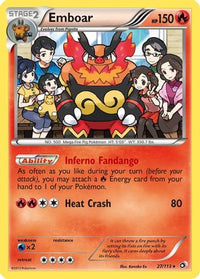 Emboar (27/113) - Legendary Treasures Holofoil