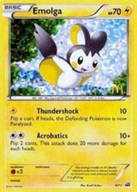 Emolga (6/12)  - McDonalds Promos 2012 Holofoil