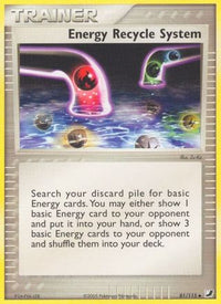 Energy Recycle System (81/115)  - Unseen Forces Reverse Holofoil