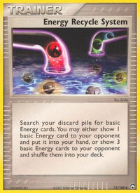 Energy Recycle System (73/108) - Power Keepers Reverse Holofoil