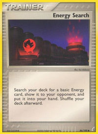 Energy Search (86/100) - Crystal Guardians Reverse Holofoil