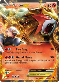 Entei EX (13/108) - Dark Explorers Holofoil